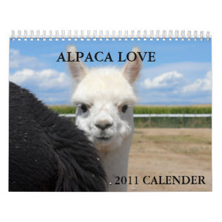 CALENDRIER DE L'AMOUR 2011 D'ALPAGA