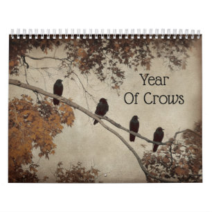 Calendrier de l'année des corbeaux