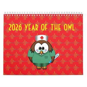 calendrier de l'année du hibou 2026