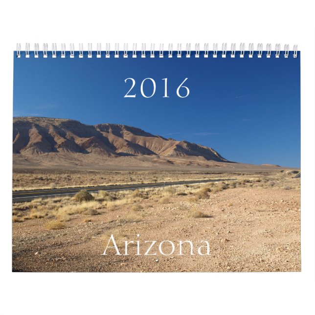 Calendrier de l'Arizona 2016 (Protection)