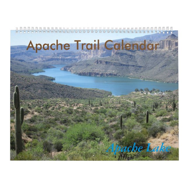 Calendrier de l'Arizona de traînée d'Apache (Protection)