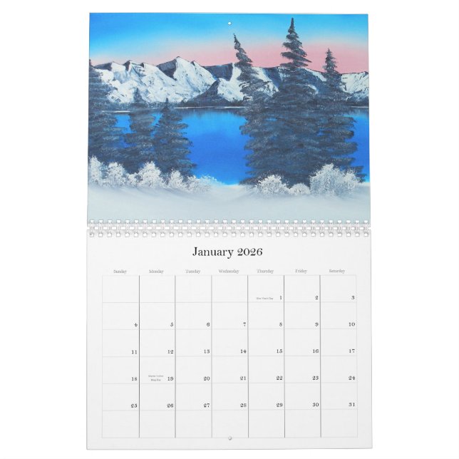 Calendrier de l'art 2013 d'Aaron Thomas (Jan 2026)