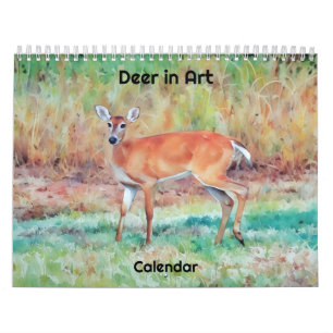 Calendrier de l'art des cerfs