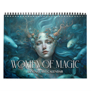 Calendrier de l'art fantastique des femmes de magi