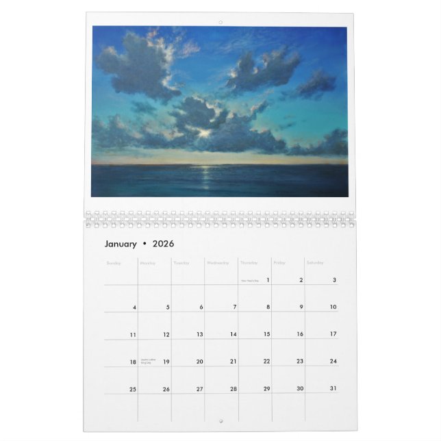Calendrier de l'artiste tropical 2021 (Jan 2026)