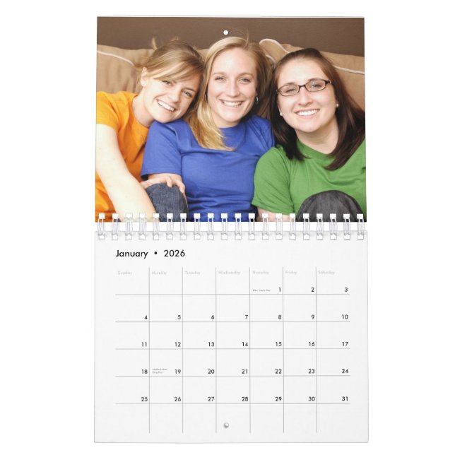 Calendrier de l'Université d'État de Sonniton - Tu (Jan 2026)