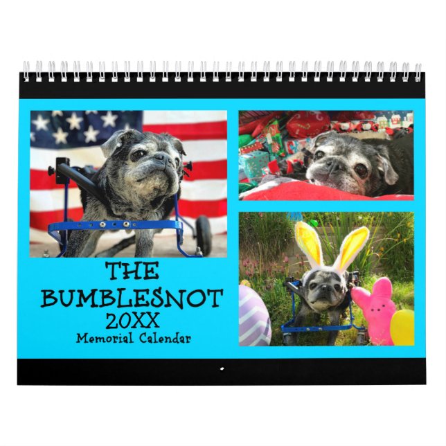 Calendrier de mémorial de Bumblesnot 2018 (Protection)