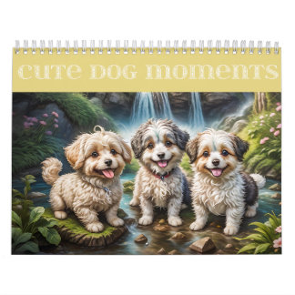 Calendrier De mignons moments pour chien