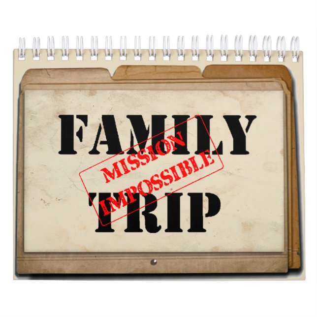 Calendrier de mission impossible de voyage de (Protection)