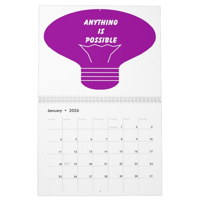 Calendrier de motivation 2011 (Jan 2026)