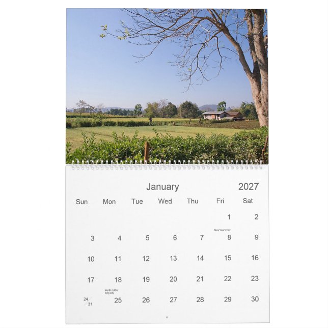 Calendrier de Myanmar 2011 (Jan 2027)