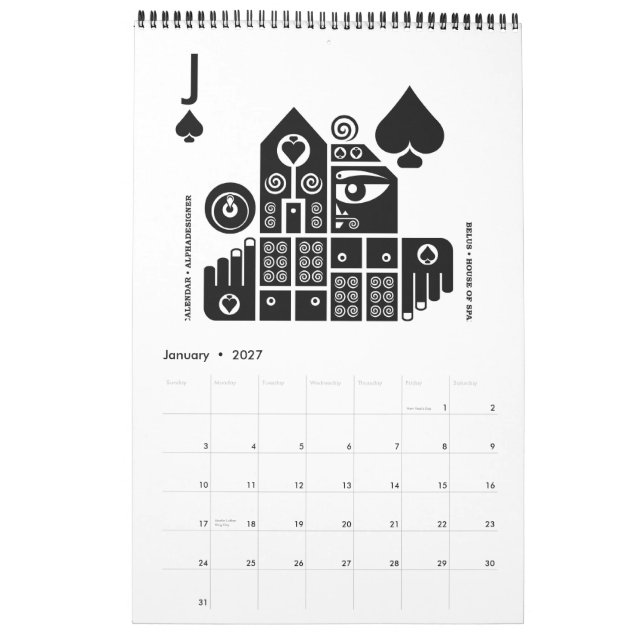 Calendrier de Mythos 2013 par Alphadesigner (Jan 2027)