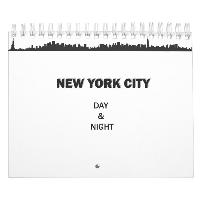 Calendrier de New York City jour et nuit (Protection)