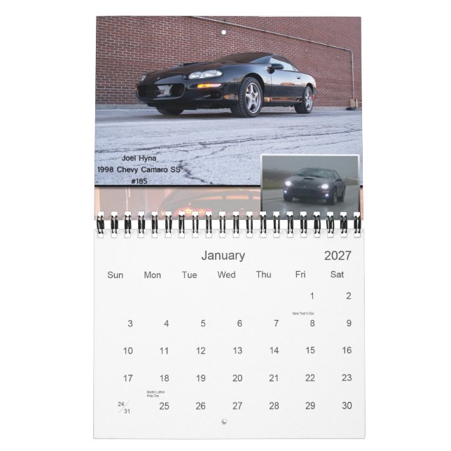 Calendrier de NIFBA (Jan 2027)