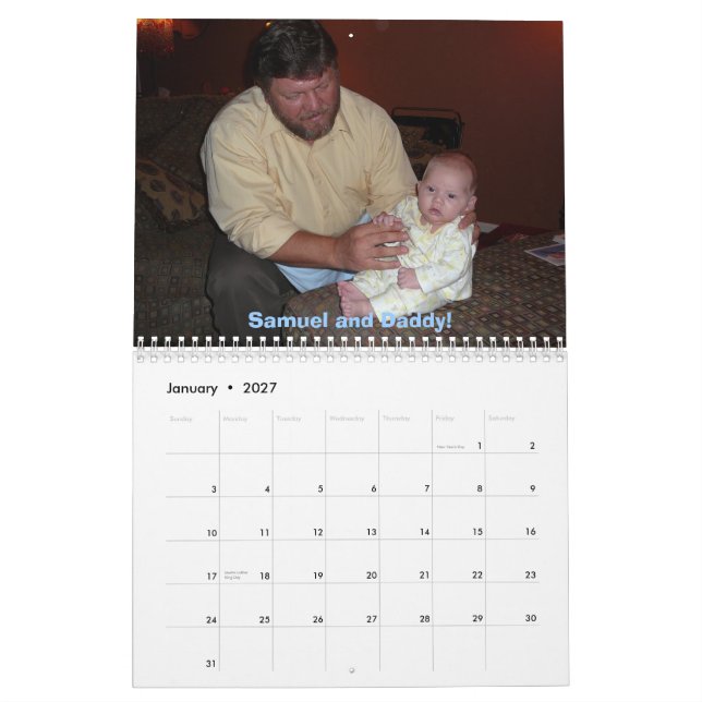 Calendrier de Noël 2006 (Jan 2027)