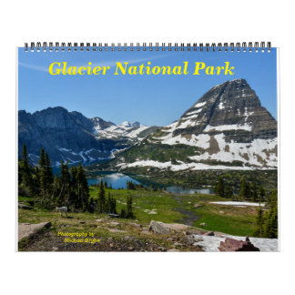 Calendrier de parc national de glacier