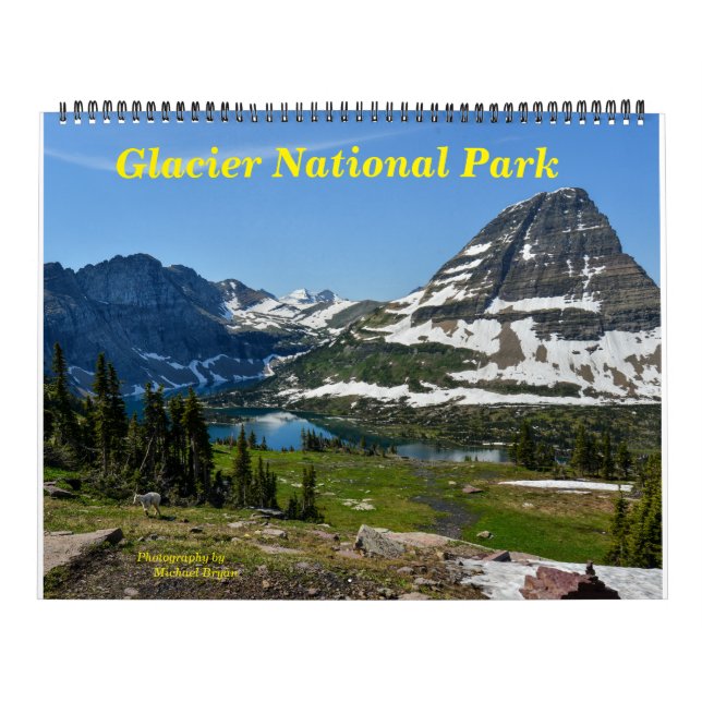 Calendrier de parc national de glacier (Protection)
