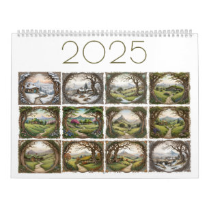 Calendrier de Paysage Fantastique 2025
