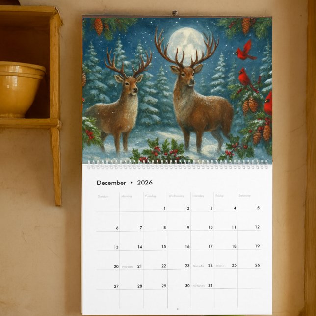 Calendrier de paysages naturels (Créateur téléchargé)