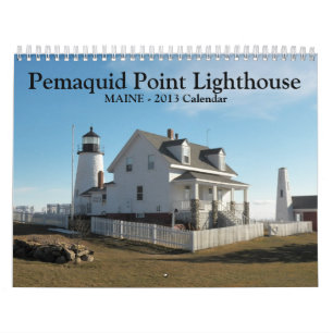 Calendrier de phare de point de Pemaquid