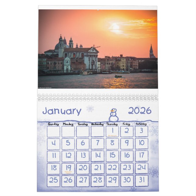 Calendrier de photo de 2014 paysages (Jan 2026)