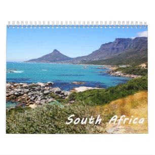 Calendrier de photo de destination de voyage de