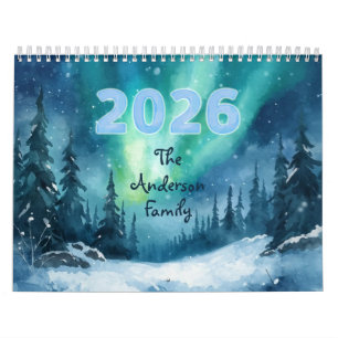 Calendrier de photos d'aventure en plein air pour
