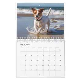 Calendrier de photos de chien personnalisé pour an