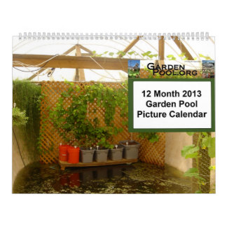 Calendrier de piscine de 2013 jardins - grand