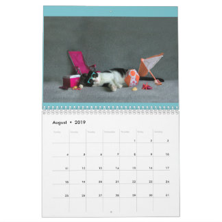 Calendrier de pli de 2019 écossais
