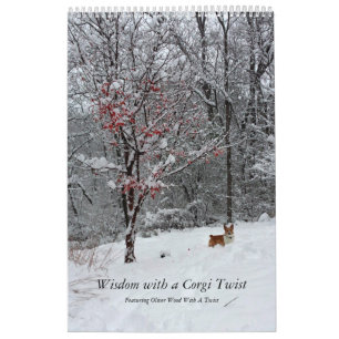 Calendrier de sagesse de corgi