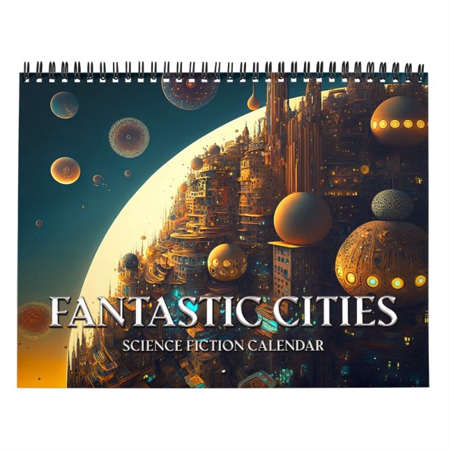 Calendrier de science-fiction des villes fantastiq (Protection)