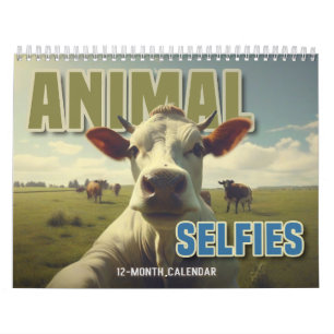 Calendrier de selfies d'animaux