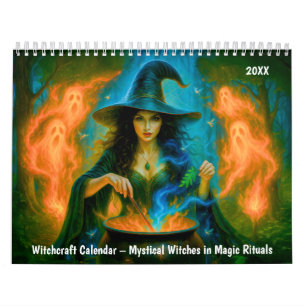 Calendrier de sorcellerie – Sorcières mystiques en
