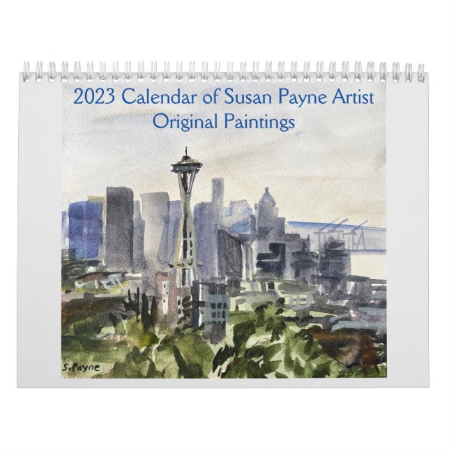Calendrier de Susan Payne Pacific Northwest Art (Protection)