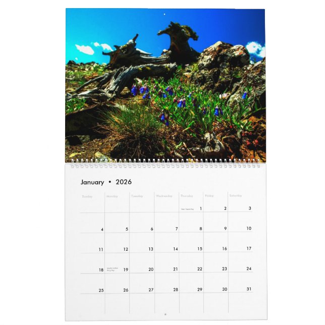 Calendrier de Sweetgrass 2014 (Jan 2026)