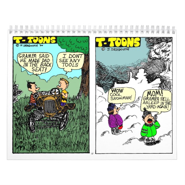 Calendrier de T-TOON (Protection)