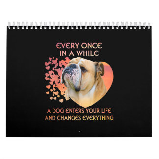 Calendrier De Temps En Temps Un Chien Entre Dans Votre Vie