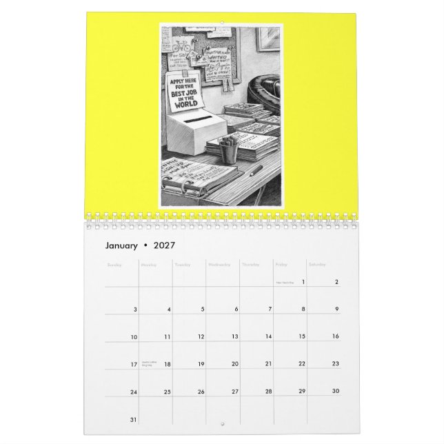 CALENDRIER DE TUEUR ! ! ! ™ (Jan 2027)