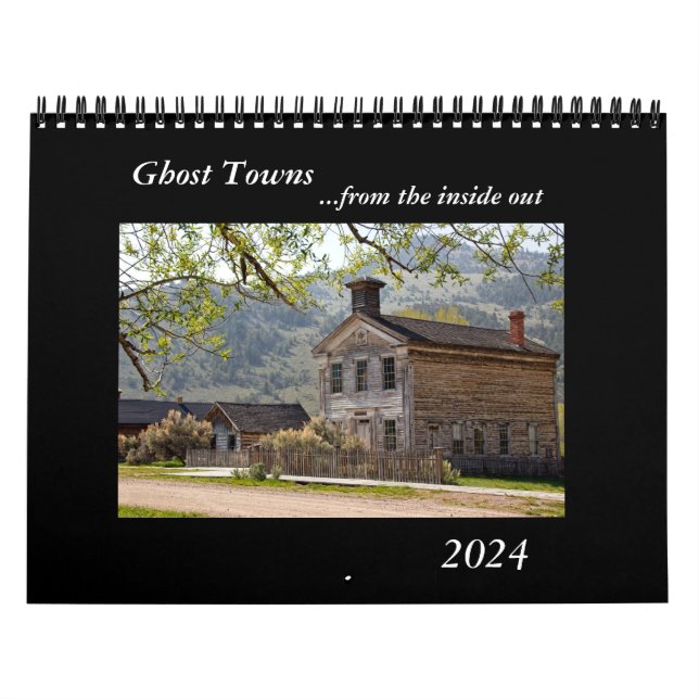 Calendrier de ville fantôme de l'intérieur dehors (Protection)
