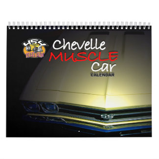 Calendrier de voiture Chevelle Muscle
