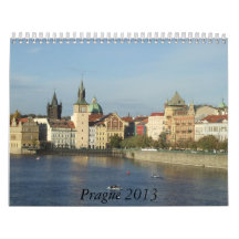 Calendrier de voyage de Prague 2013