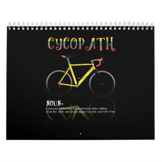 Calendrier Définition Drôle amusant Cadeau addict pour cyclis
