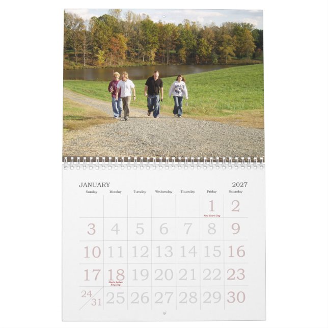 calendrier d'équipe de xtreme (Jan 2027)