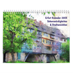 Calendrier d'Erfurt – Sites touristiques & Ville
