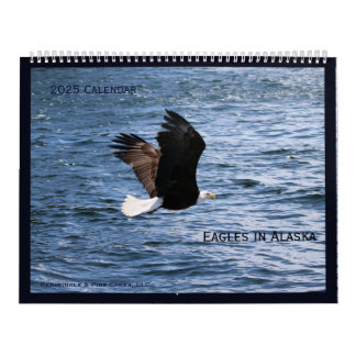 Calendrier des aigles d'Alaska
