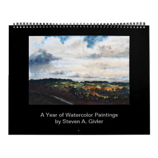 Calendrier des aquarelles de Steven Givler