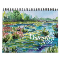 Calendrier des aquarelles par Clara Sue Beym