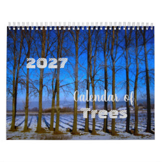 Calendrier des Arbres 2027 Belles Photos