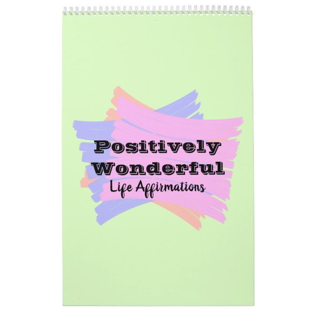 Calendrier des avirmations positives (Protection)